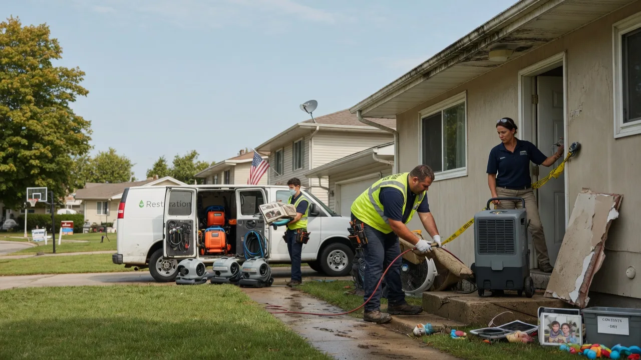 Water Damage Restoration in Bentley, MI near me